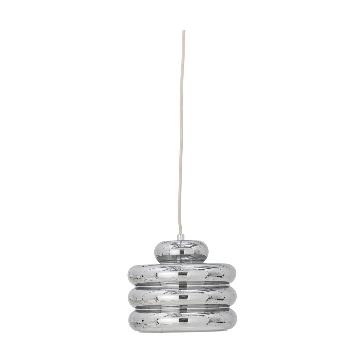 Bloomingville Spike Pendelleuchte Ø24 cm Silber
