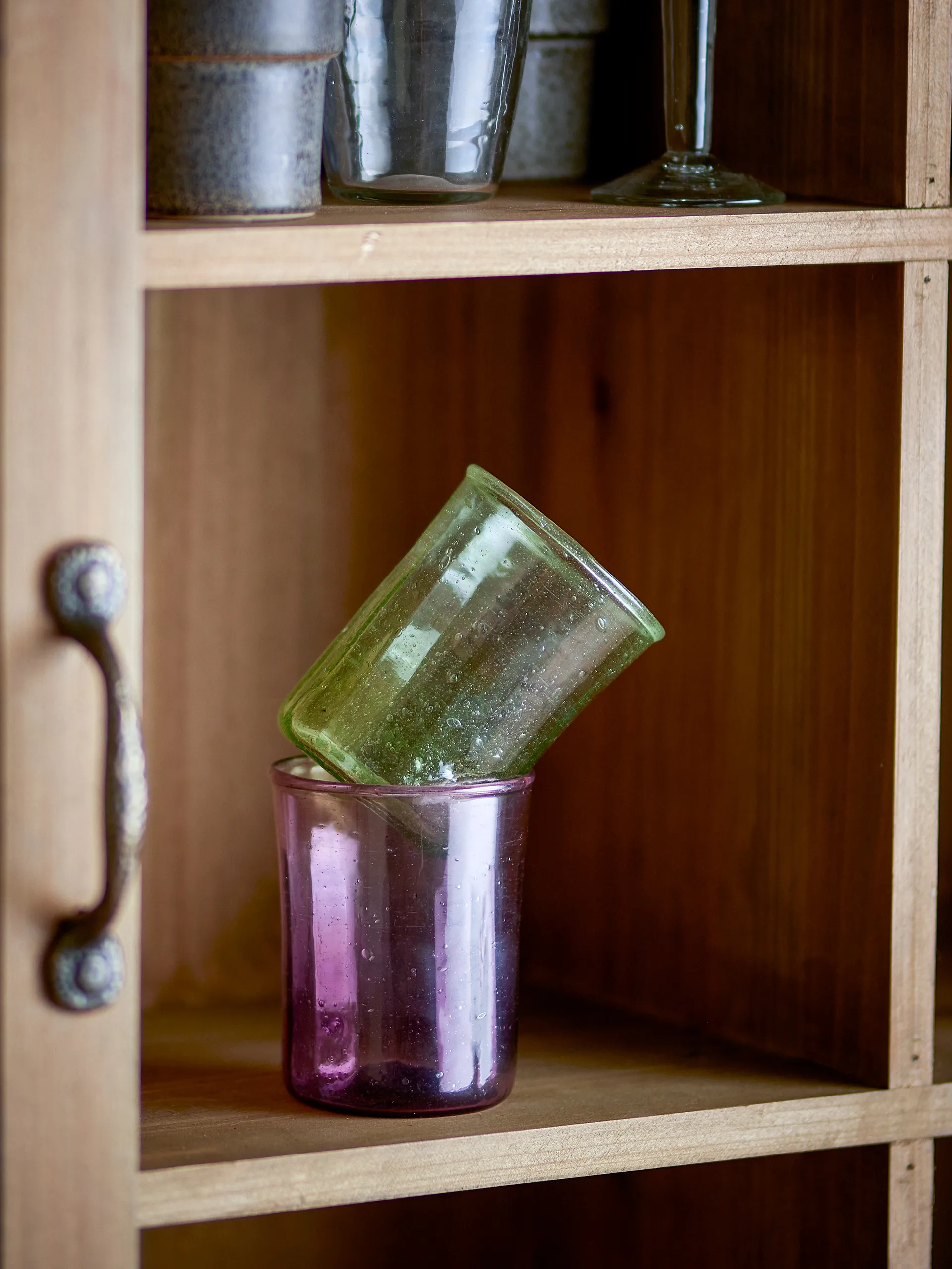 Sunil Trinkglas 2-teilig, Grün Bloomingville