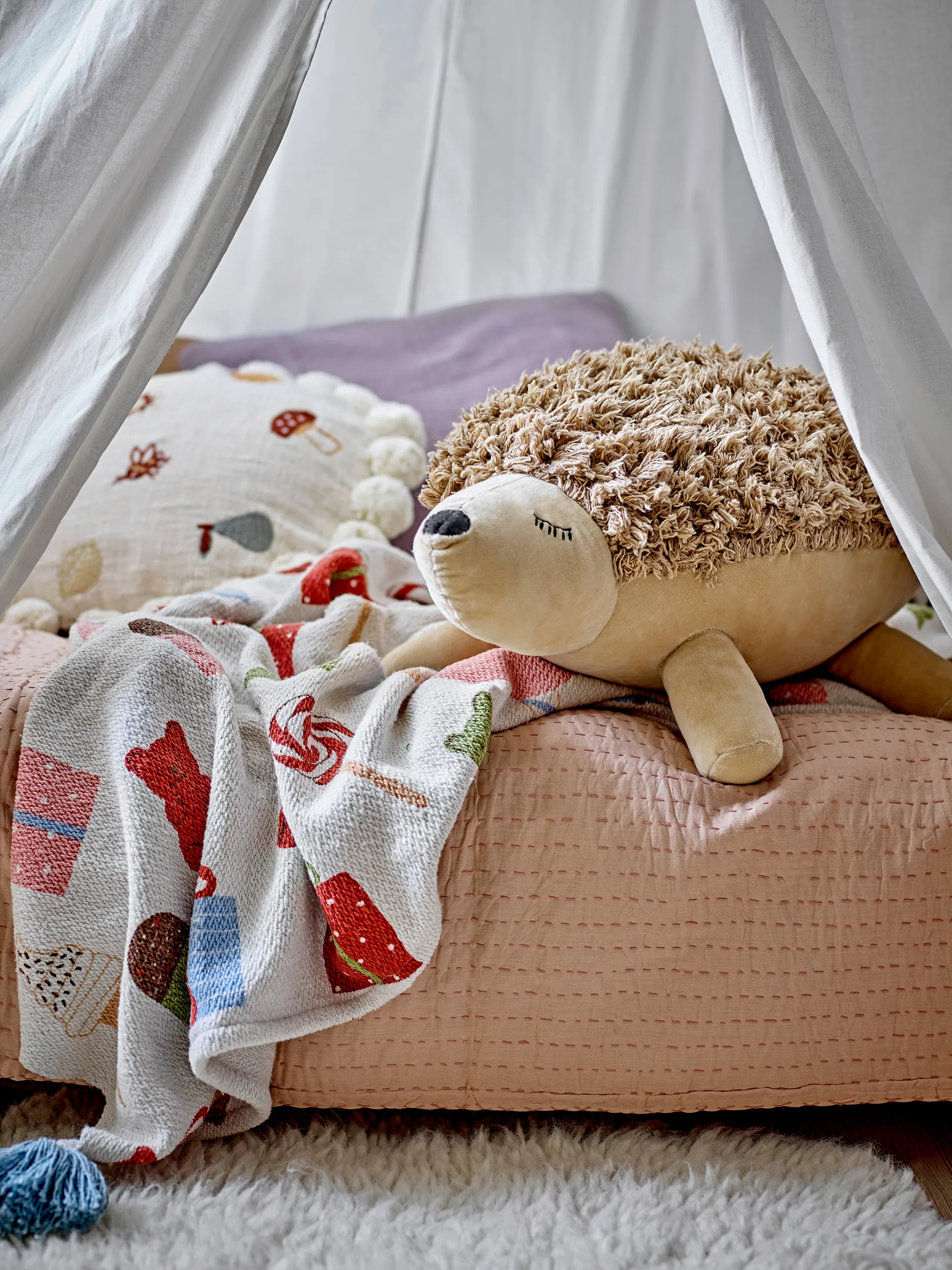 Sweets Decke 130x160 cm, Nature Bloomingville