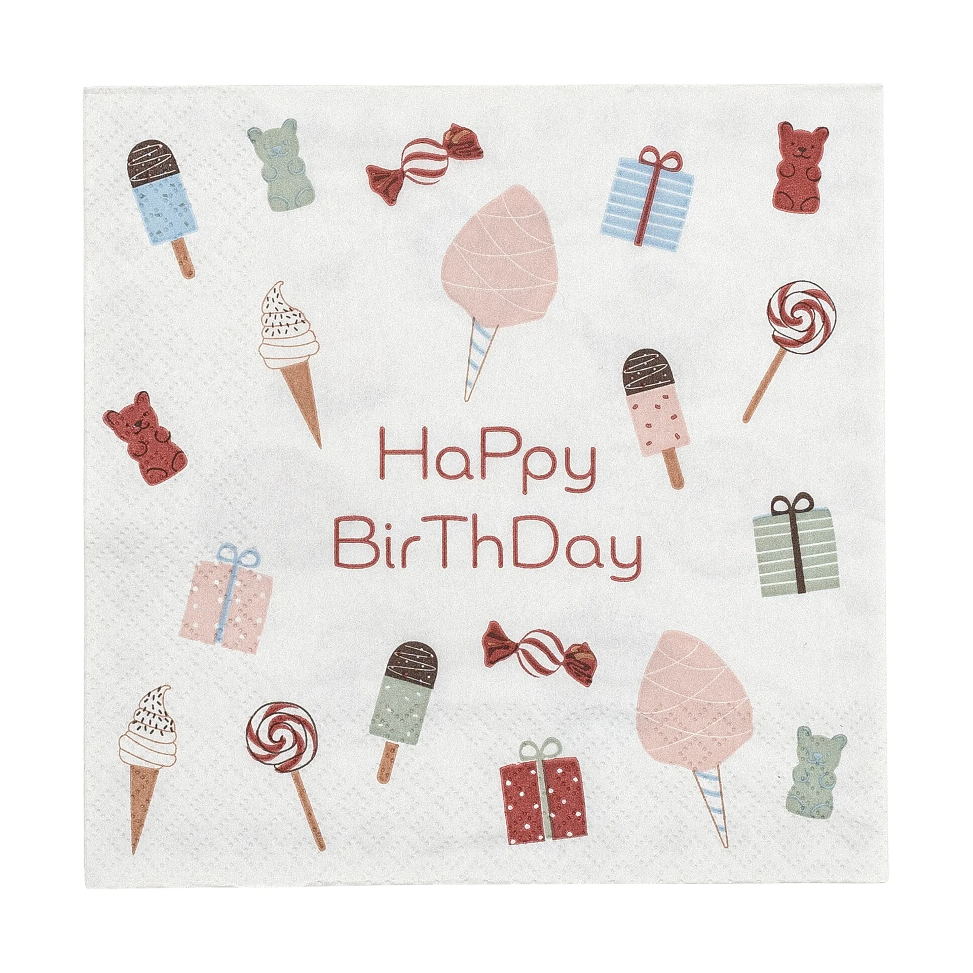 Sweets Servietten 20er-Pack, Rosa Bloomingville