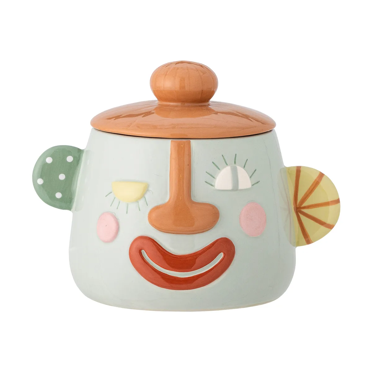 Bloomingville Sylvie Behälter mit Deckel Ø12 cm Multi