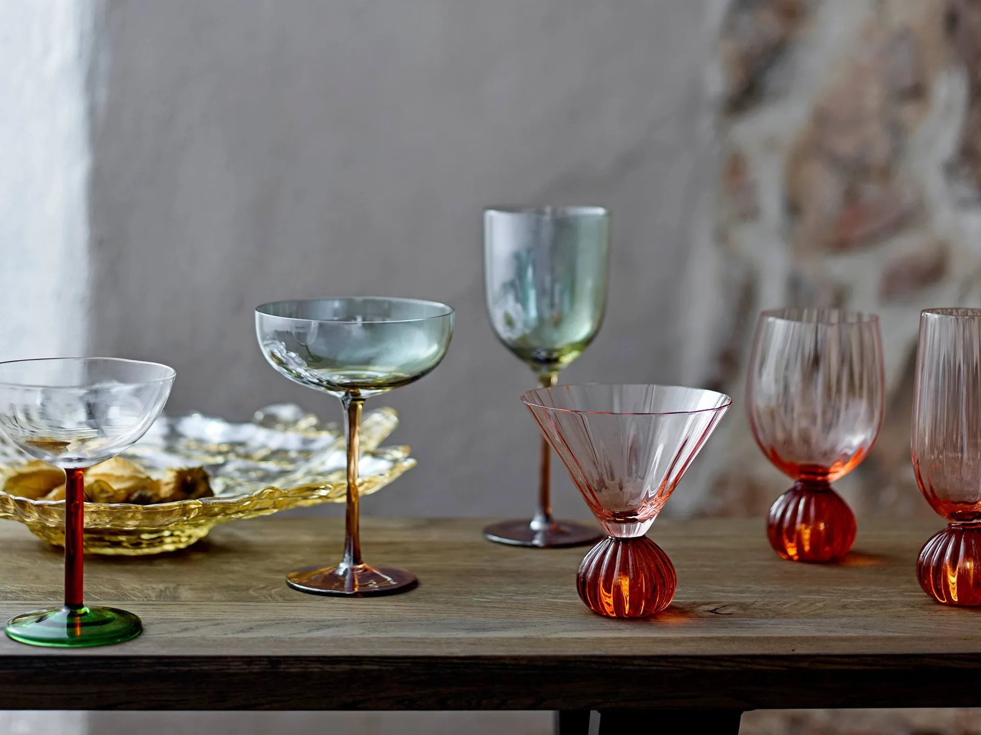 Taurin Cocktailglas 30 cl, Rose Bloomingville
