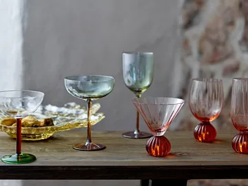 Taurin Cocktailglas 30 cl - Rose - Bloomingville