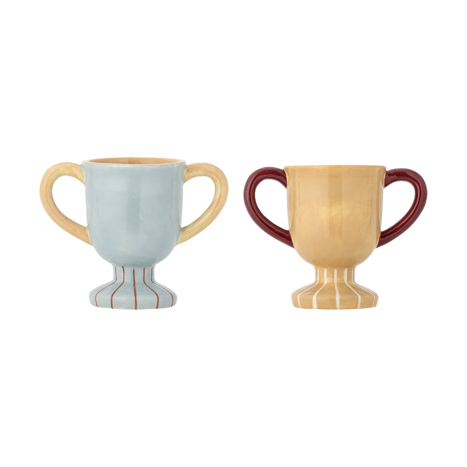 Trophy Tasse 2-teilig, Blau Bloomingville