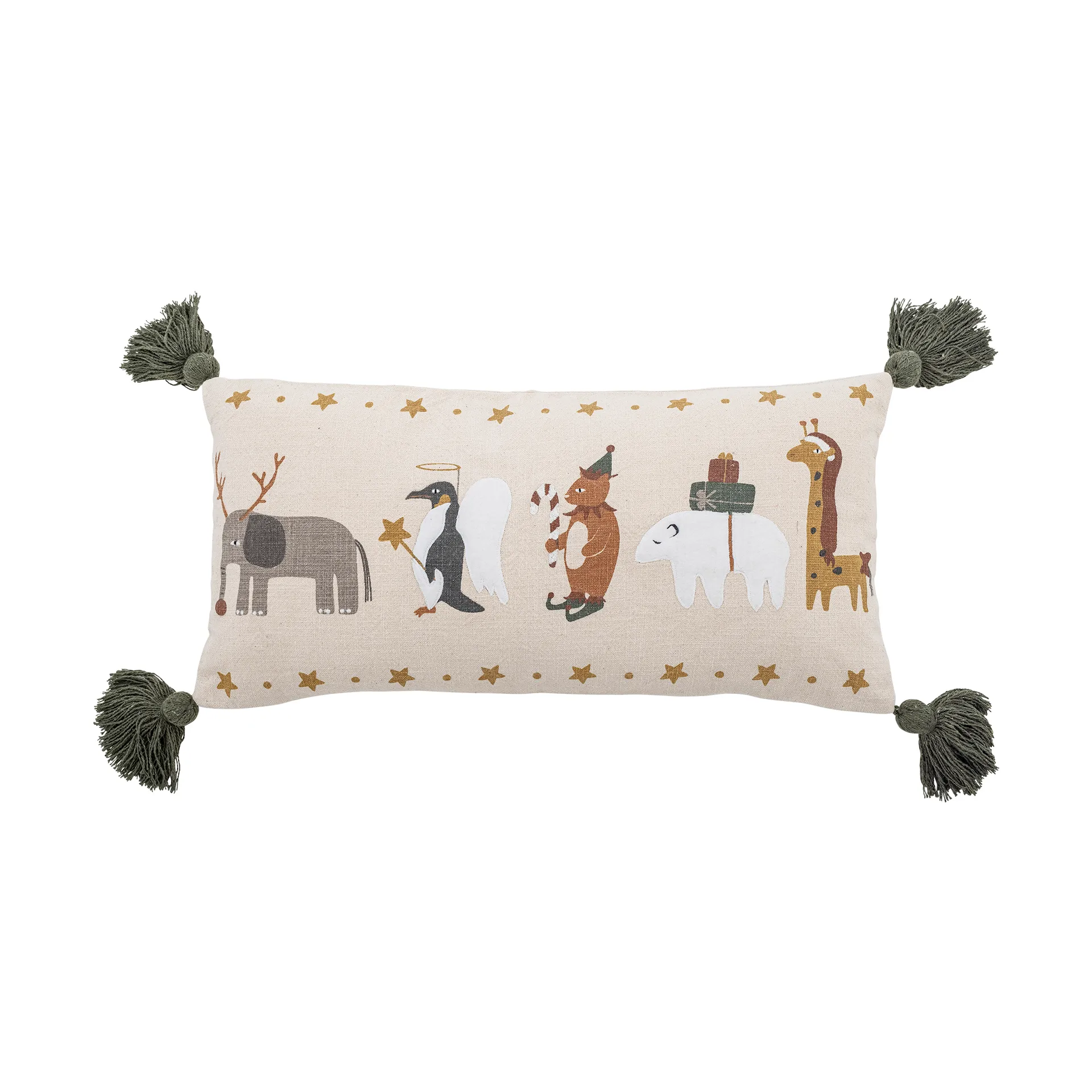 Valentin Kissen 30x60 cm, Weiß Bloomingville