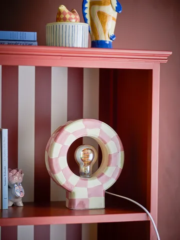 Vialini Tischleuchte 20,5x23,5 cm - Rose - Bloomingville