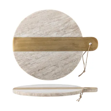 Villette Schneidebrett Marmor 25x30,5 cm - Natur - Bloomingville