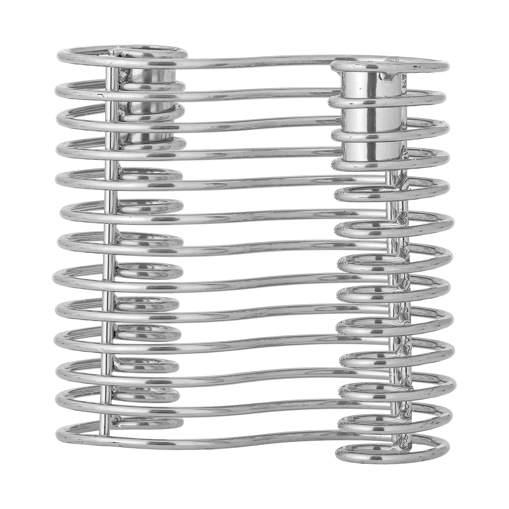 Wavela Kerzenhalter 15,5x14,5 cm, Silber Bloomingville