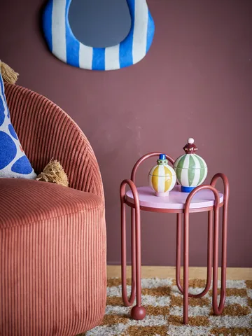 Whimsica Beistelltisch Ø30,5 cm - Rot - Bloomingville