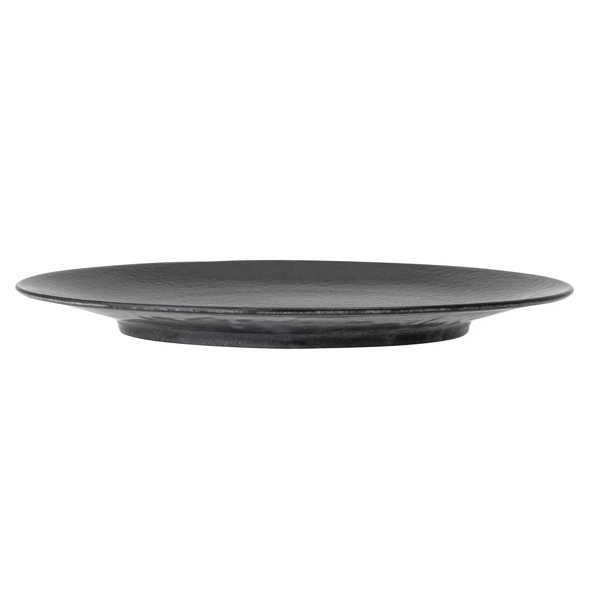 Yoko Teller 27,5cm 4er Pack, Schwarz Bloomingville