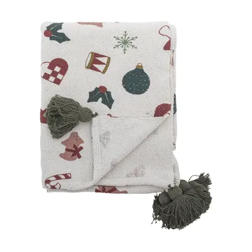 Yule Decke 130x160 cm - Beige - Bloomingville