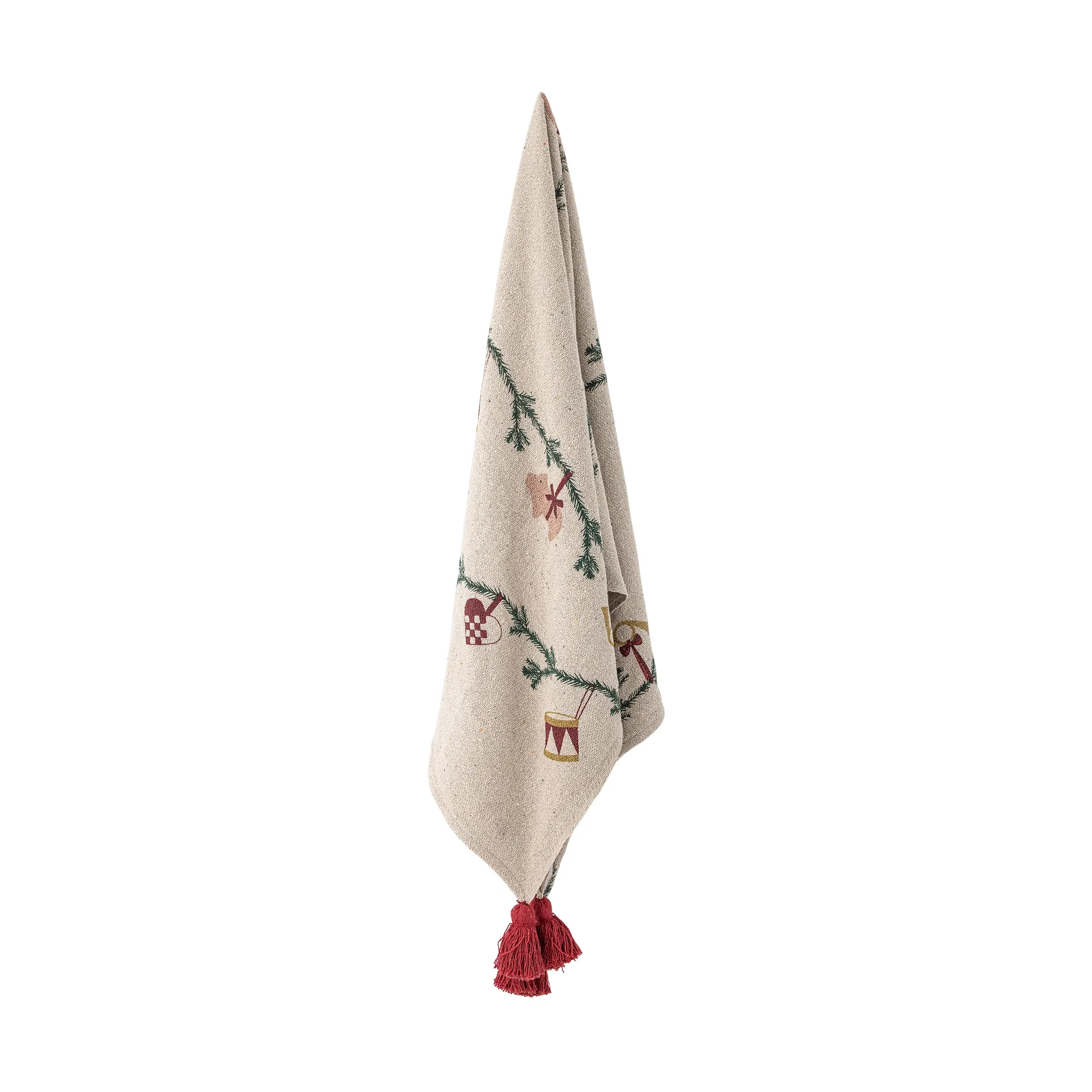 Yule Plaid 130x160 cm, Natur Bloomingville