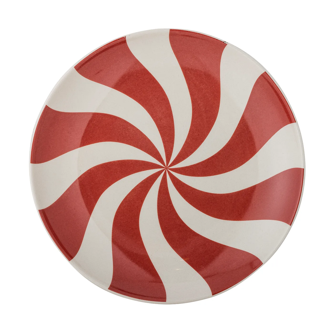 Yule Teller Ø23 cm, Natur-rot Bloomingville
