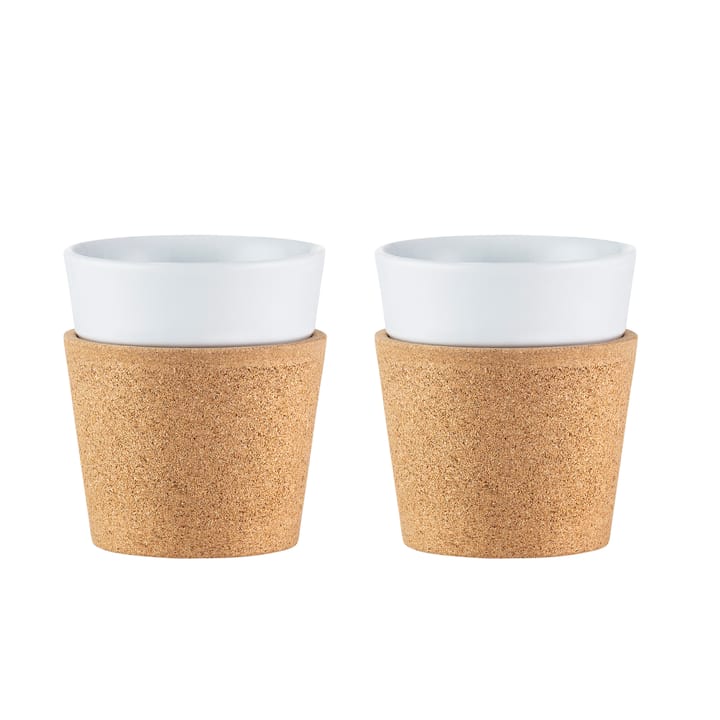 Bistro Becher mit Korkhülle 2er Pack, 17cl Bodum