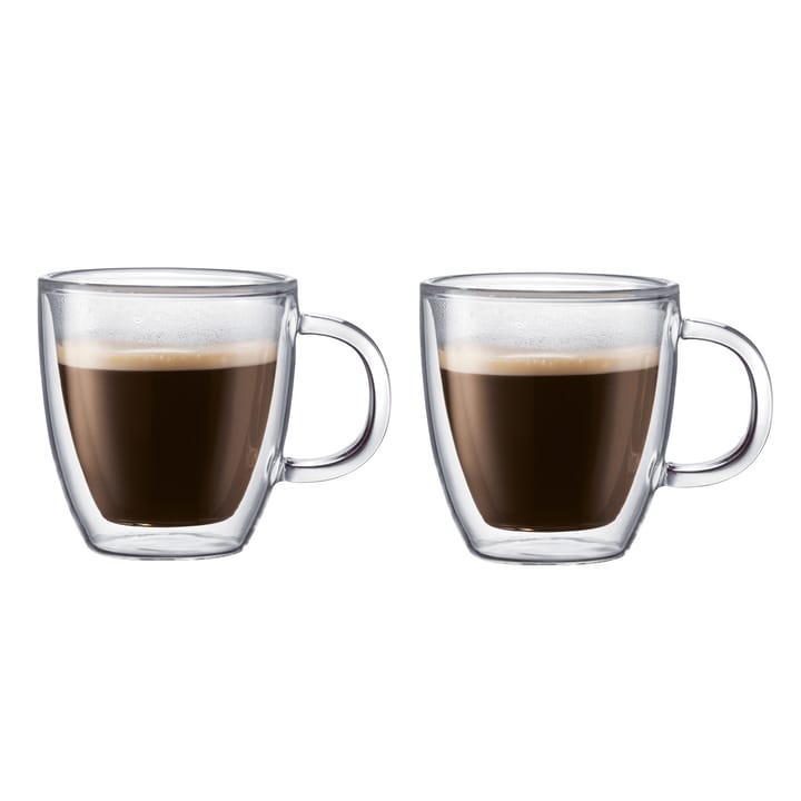 Bistro Tasse doppelwandig 2er Pack - 0,3 Liter - Bodum