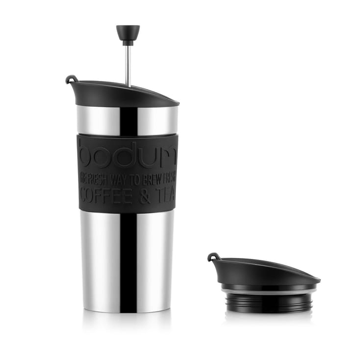 Bodum Travel Kaffeebereiter Edelstahl - Schwarz - Bodum