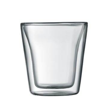 Canteen Becher Glas 2er Pack - 0,1 Liter - Bodum