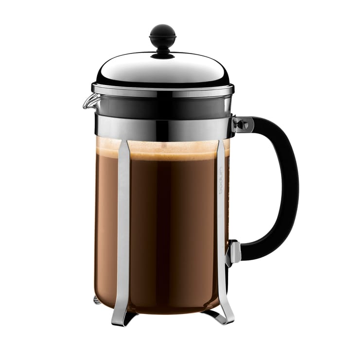 Chambord Kaffeebereiter chrom - 12 Tassen - Bodum