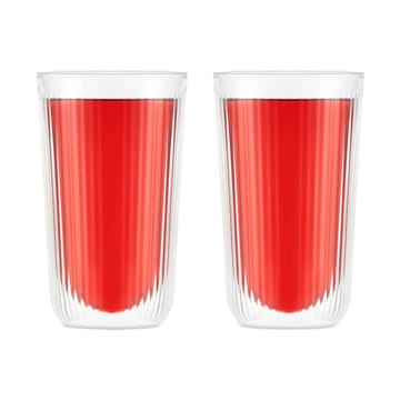 Douro doppelwandiges Glas 35 cl 2er-Pack - Klar - Bodum