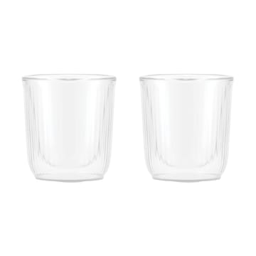 Douro dubbelväggigt Sake-Glas 14,5 cl 2er-Pack - Klar - Bodum