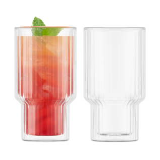 Bodum Navalia doppelwandiges Glas 25 cl 2er-Pack Klar