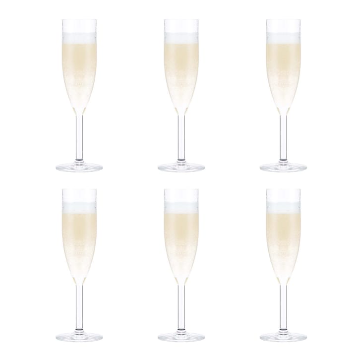 Oktett Champagnerglas 6er Pack - 12cl - Bodum