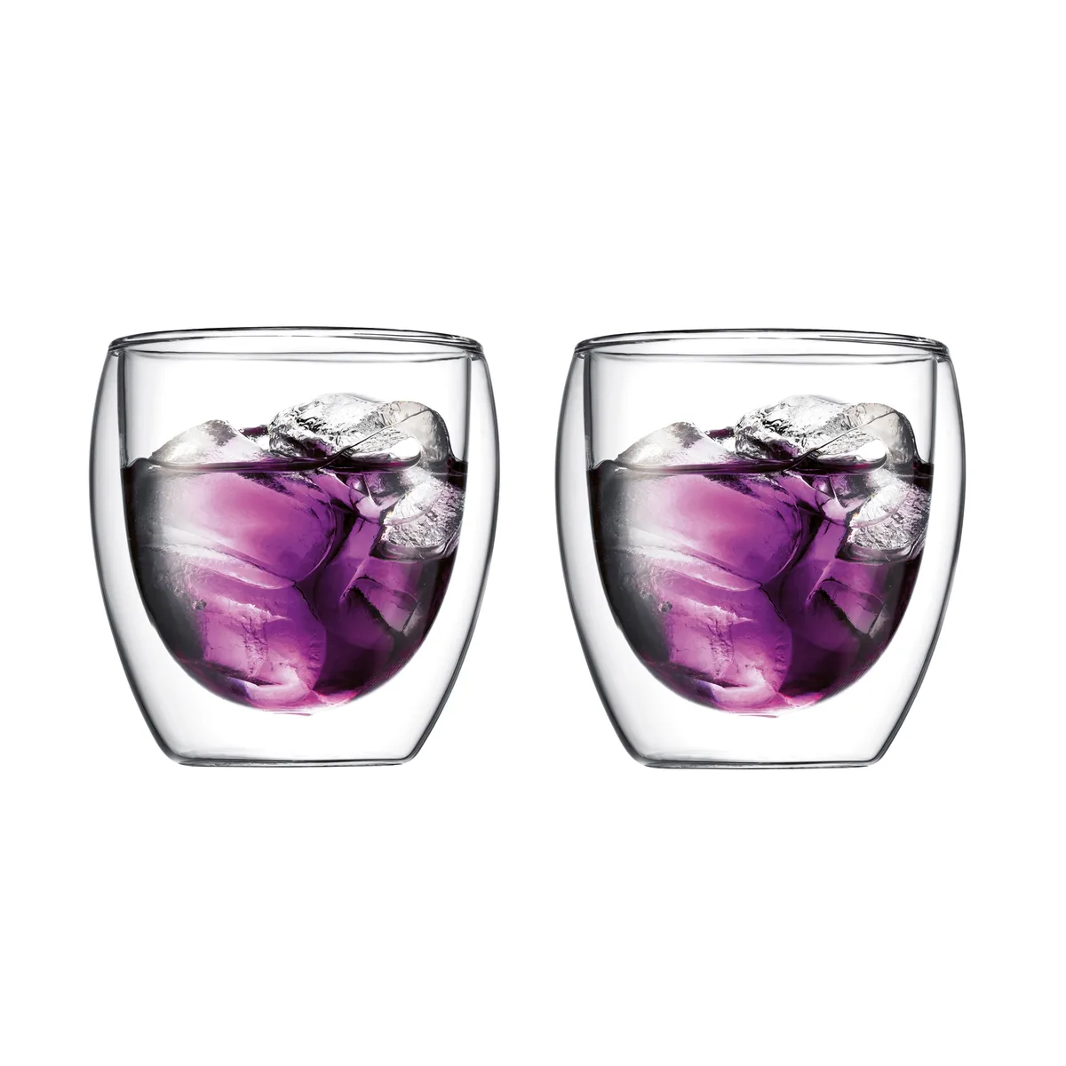 Bodum Pavina doppelwandiges Glas 2er Pack 25cl