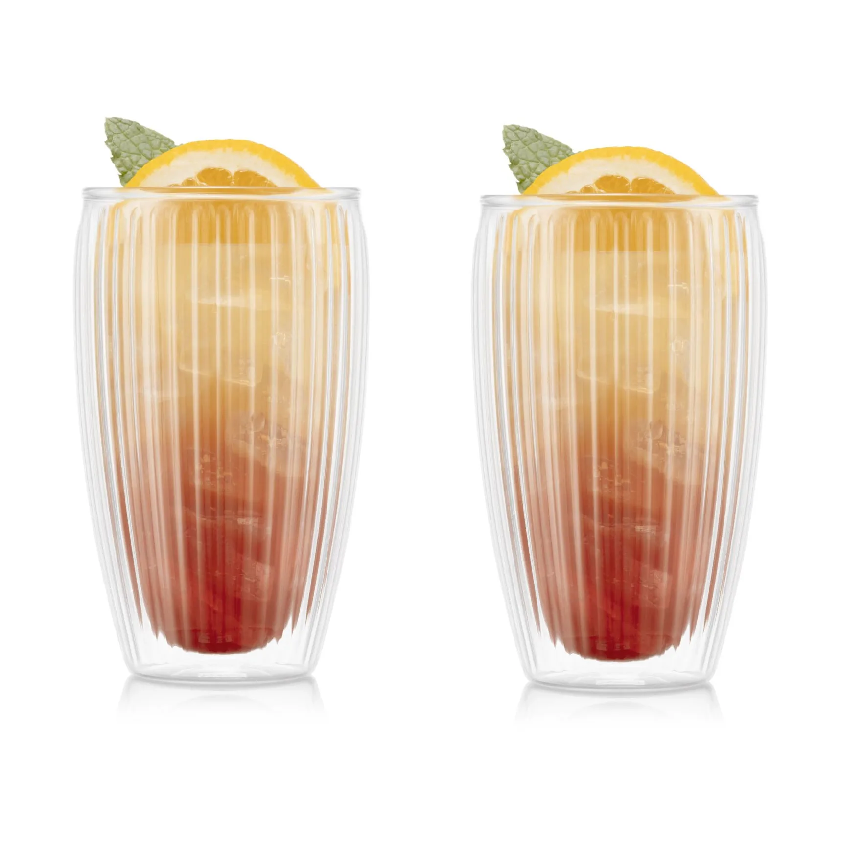 Pavina doppelwandiges Glas 45 cl 2er-Pack, Klar Bodum