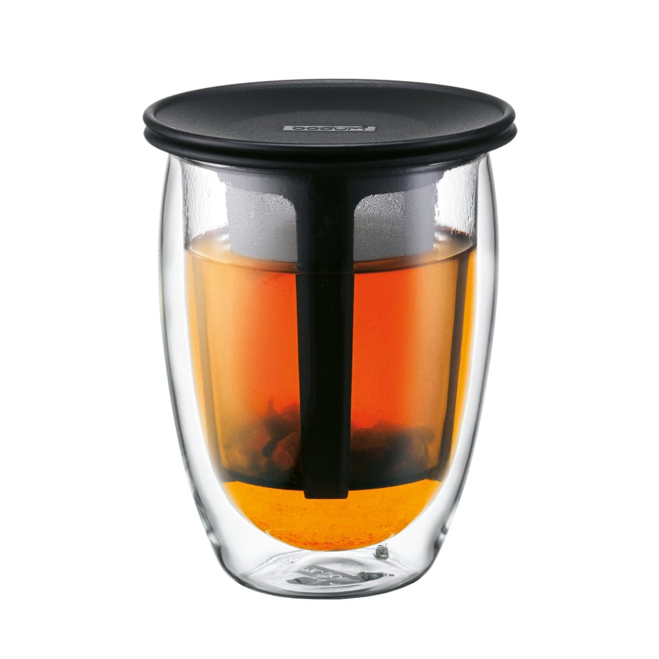 nordicnest.de | Tea For One Glas mit Teesieb