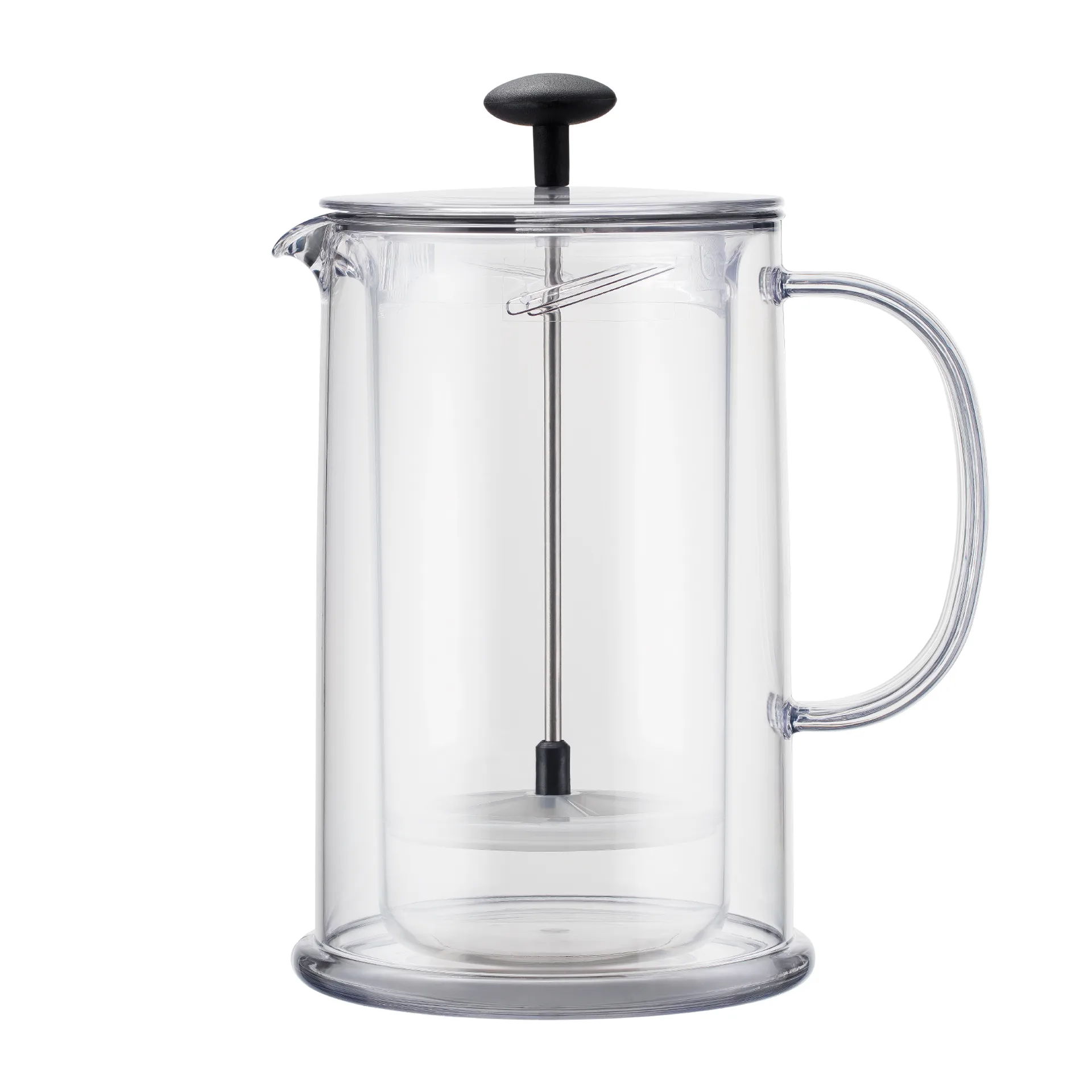Thermia French Stempelkanne doppelwandig 1 l, Transparent Bodum