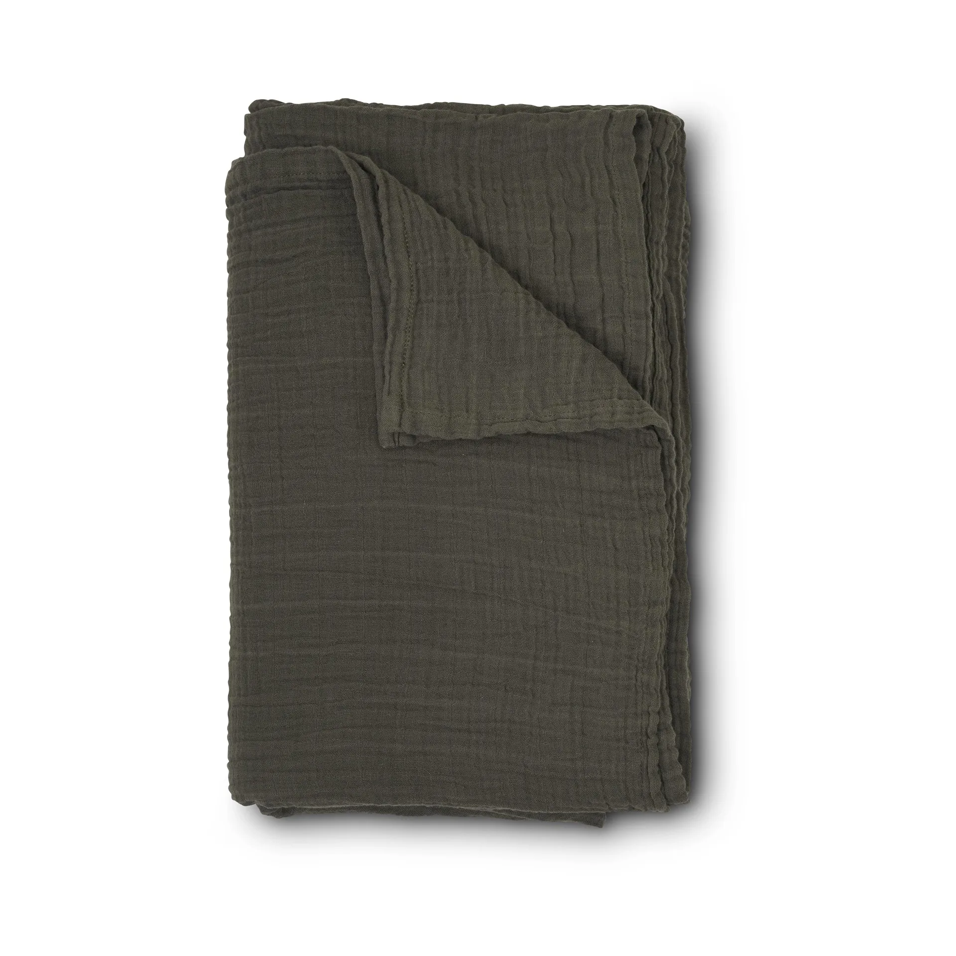 Astrid Tischtuch 150x310cm, Dunkelgrün Boel & Jan