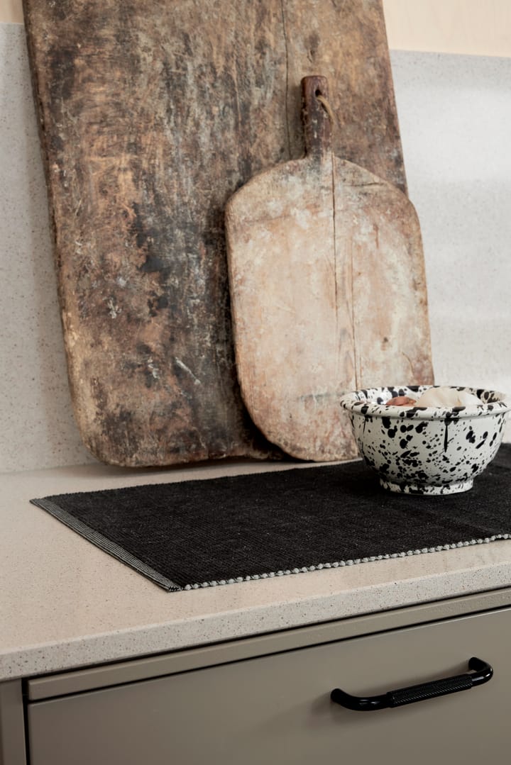 Cleo Tischläufer 40 x 140 cm, Schwarz Boel & Jan