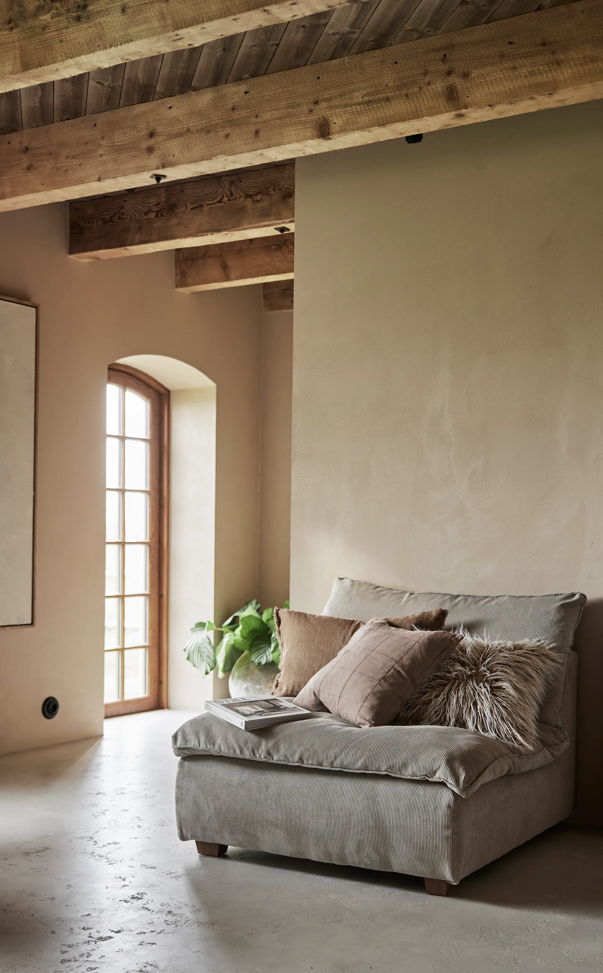 Dolly Kissenbezug 45 x 45cm, Braun Boel & Jan