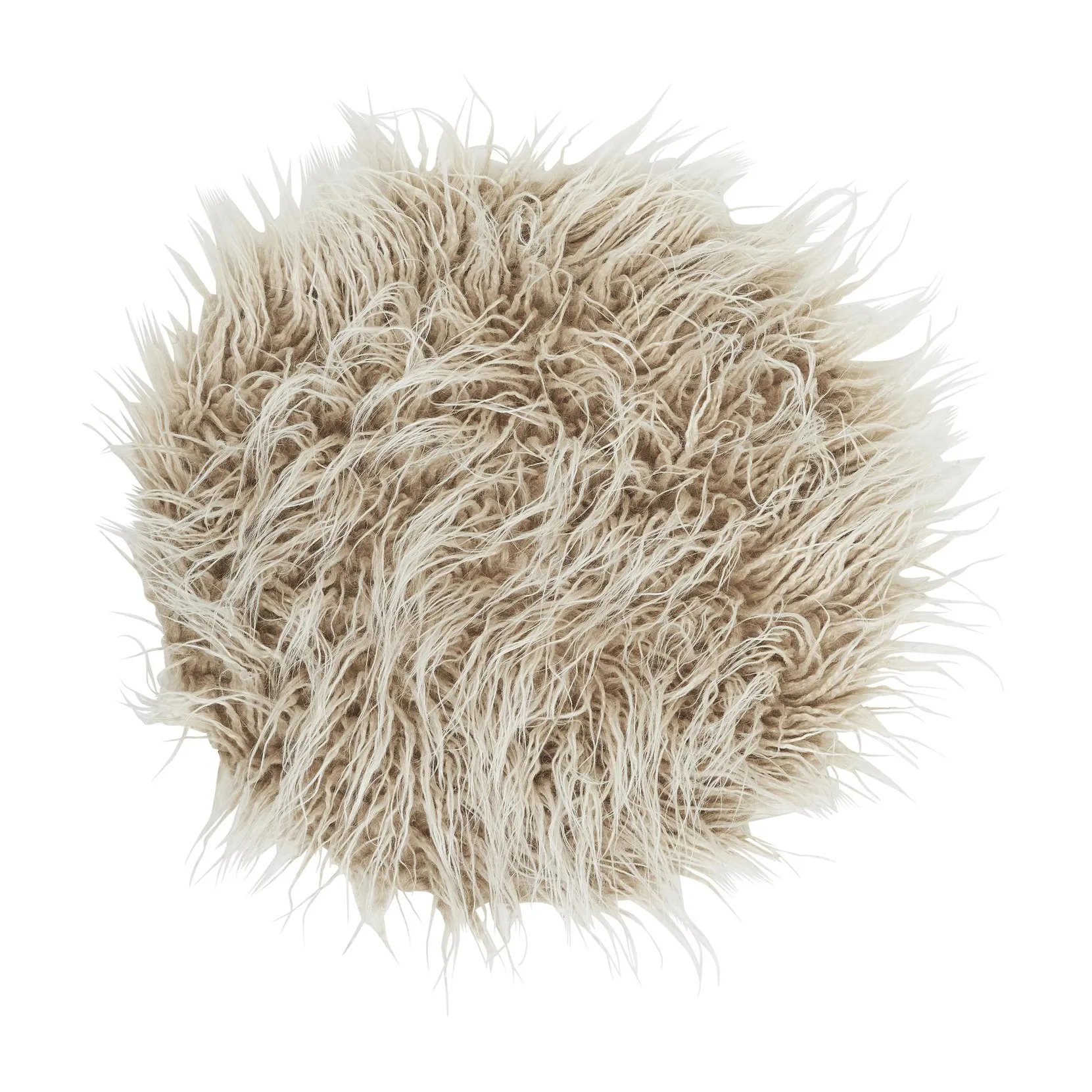 Dolly Stuhlkissen Ø35cm, Braun Boel & Jan