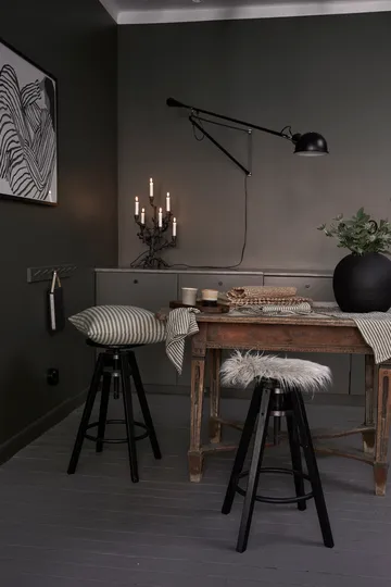 Dolly Stuhlkissen Ø35cm - Braun - Boel & Jan