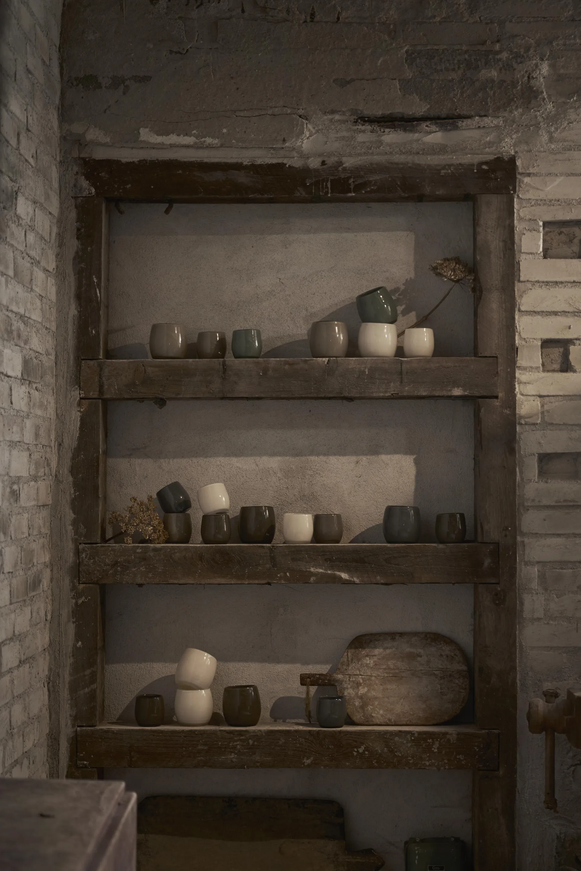 Goya Windlicht Ø8cm, Braun Boel & Jan