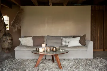 Grete Kissenbezug 45 x 45cm - Beige - Boel & Jan