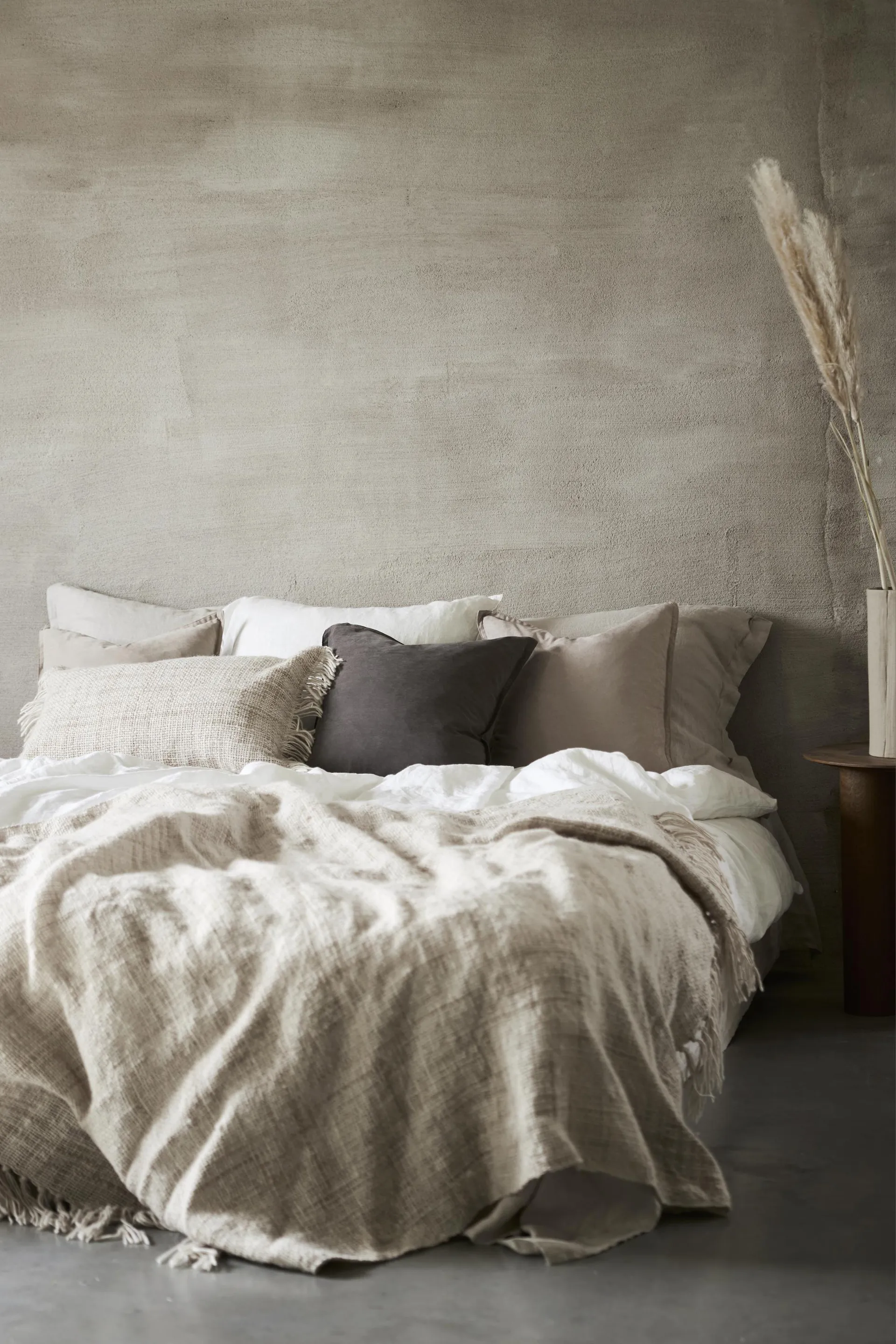 Hanna Kissenbezug 45x45 cm, Braun Boel & Jan