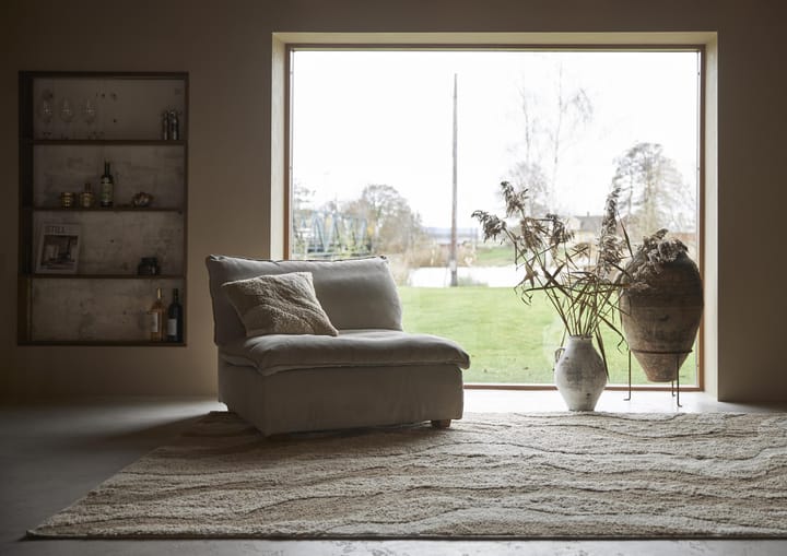 Idun Kissenbezug 45x45cm, Beige-braun Boel & Jan