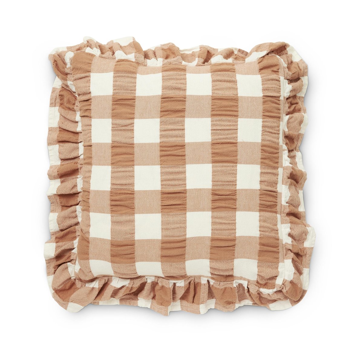 Boel & Jan Kullavik Kissenbezug 45x45 cm Rost-weiß