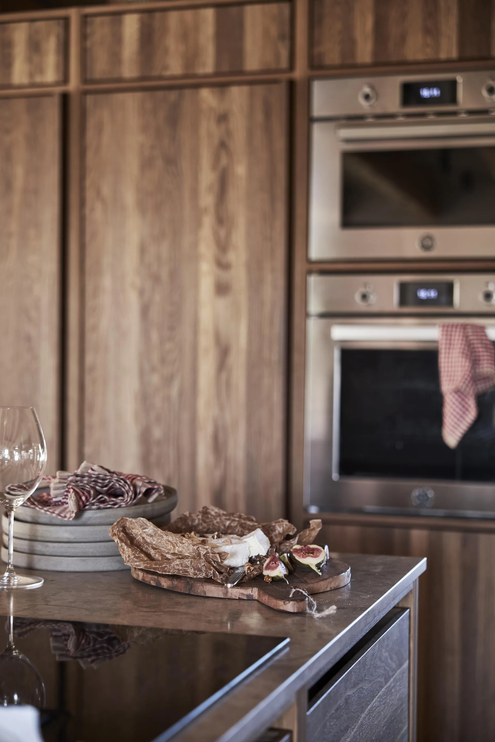 Lundgren Geschirrtuch 50 x 70cm, Rot  Boel & Jan