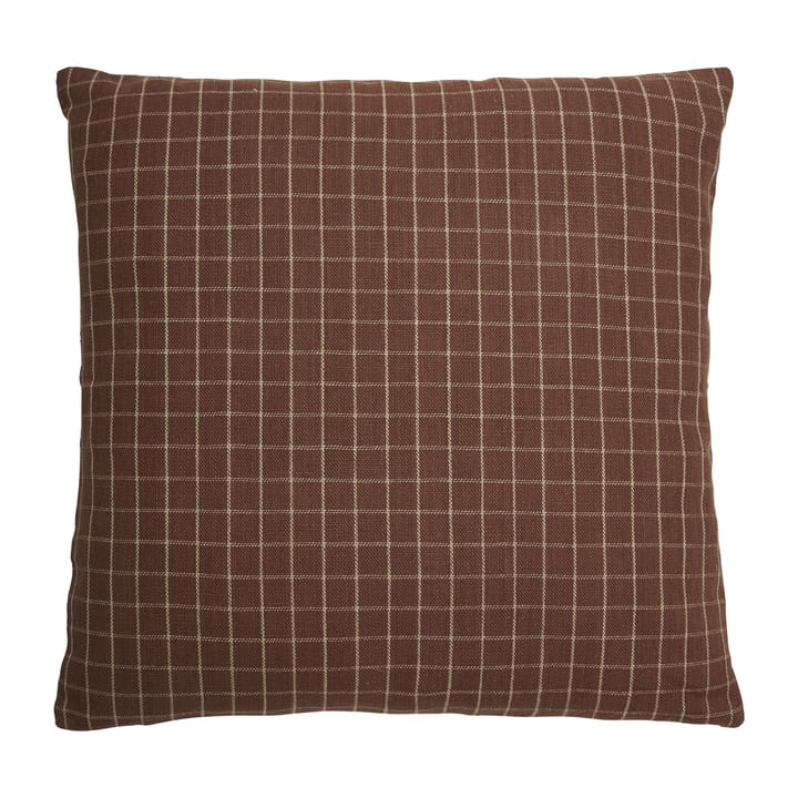 Lunnevik small Kissenbezug Baumwolle 45 x 45 cm, Braun Boel & Jan