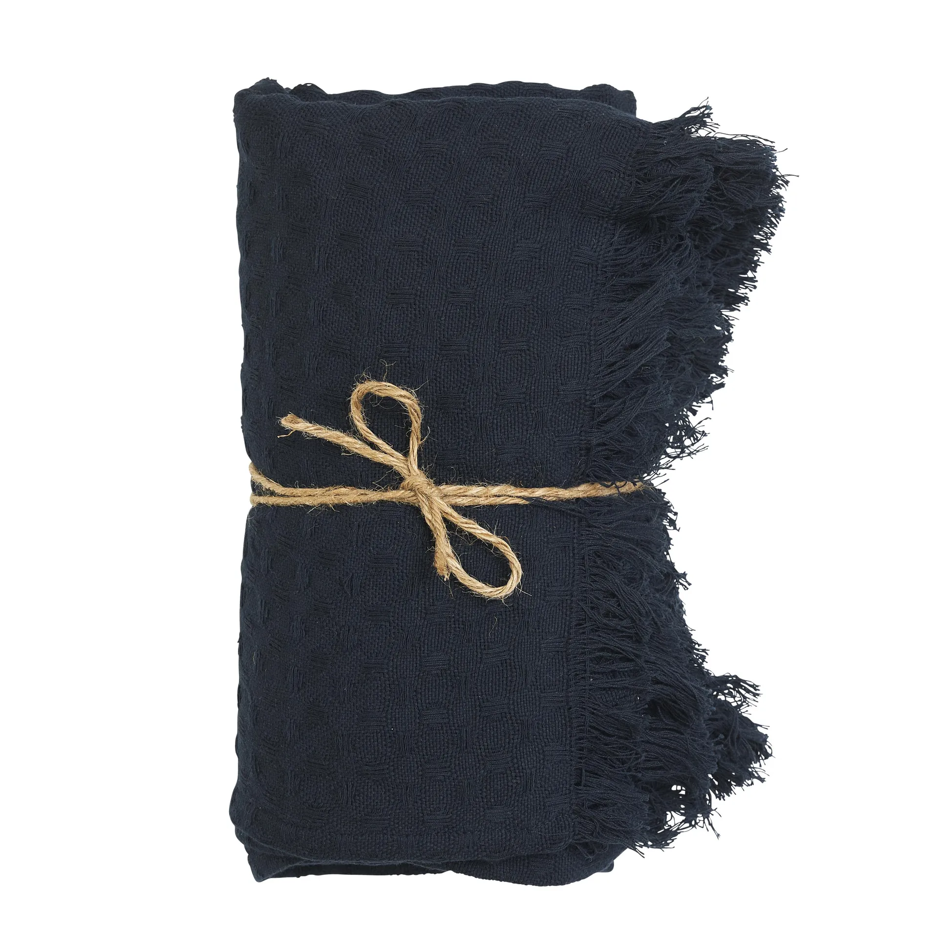 Mellby Wolldecke 120 x 150cm, Blau Boel & Jan