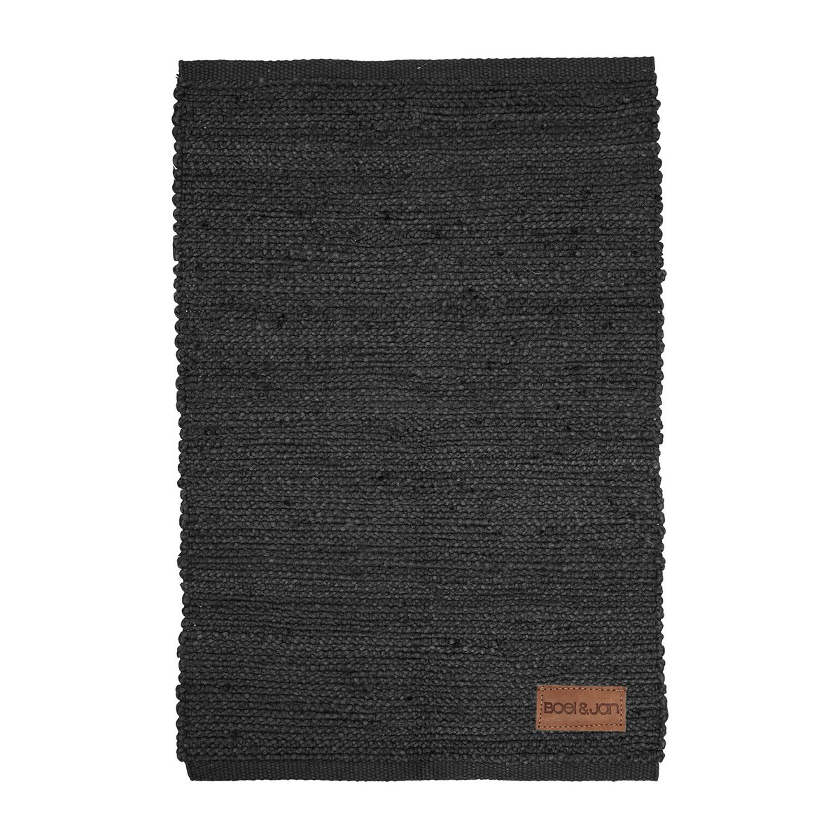 Boel & Jan Merida Platzdecke 35 x 45cm Schwarz | Skandinavisches Design | Platzdeckchen & Tischsets | Schwarz