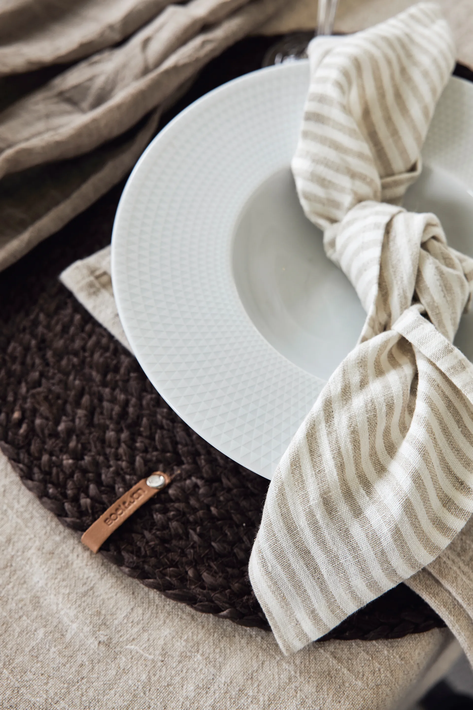 Merida Platzdecke Ø38cm, Braun Boel & Jan