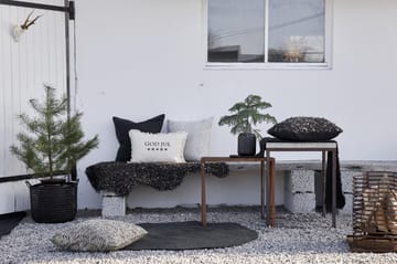 Merida Tischläufer 40 x 140cm - Schwarz - Boel & Jan