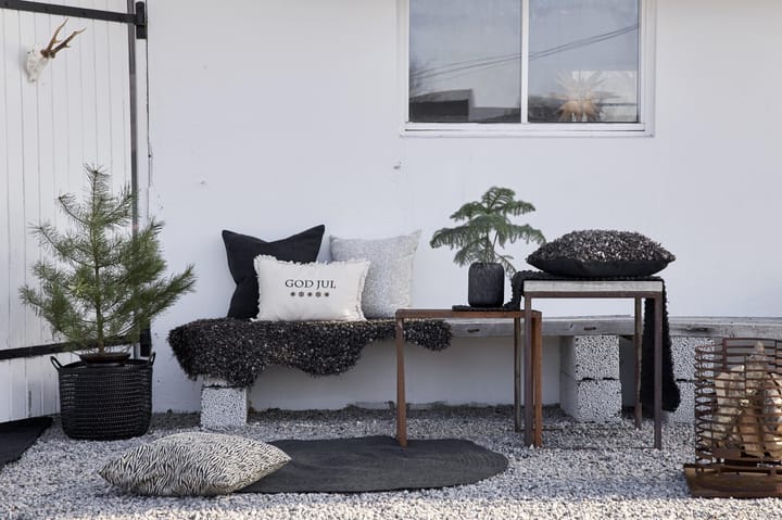 Merida Tischläufer 40 x 140cm, Schwarz Boel & Jan