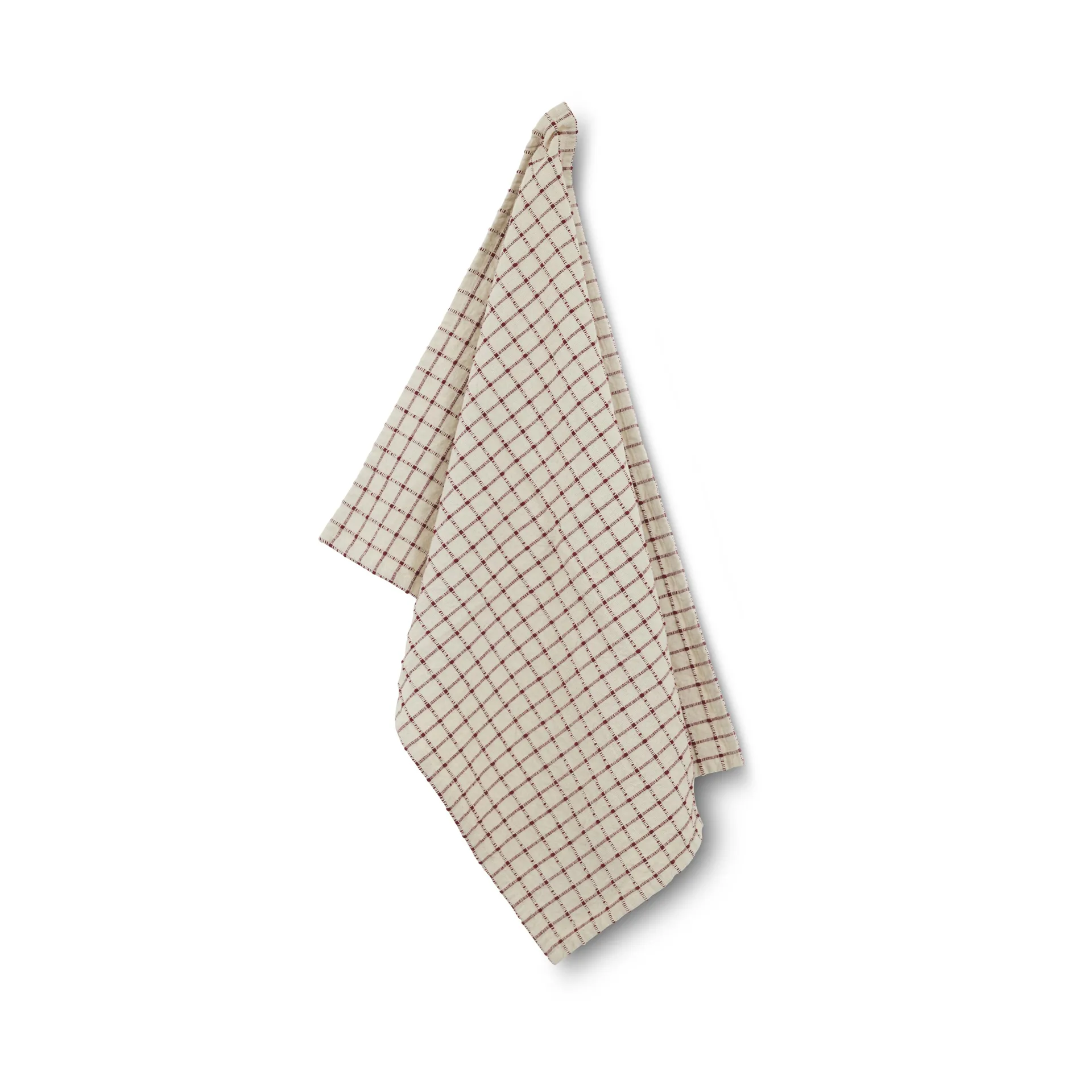 Noor Geschirrtuch 50x70cm, Rot -offwhite Boel & Jan