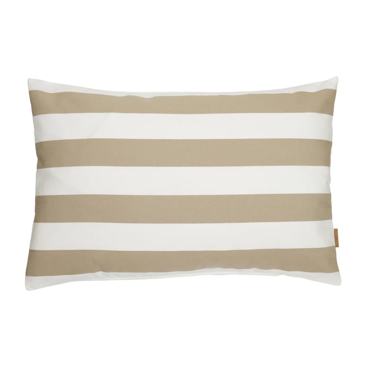 Outdoor stripe Kissenbezug 40 x 60cm - Beige - Boel & Jan