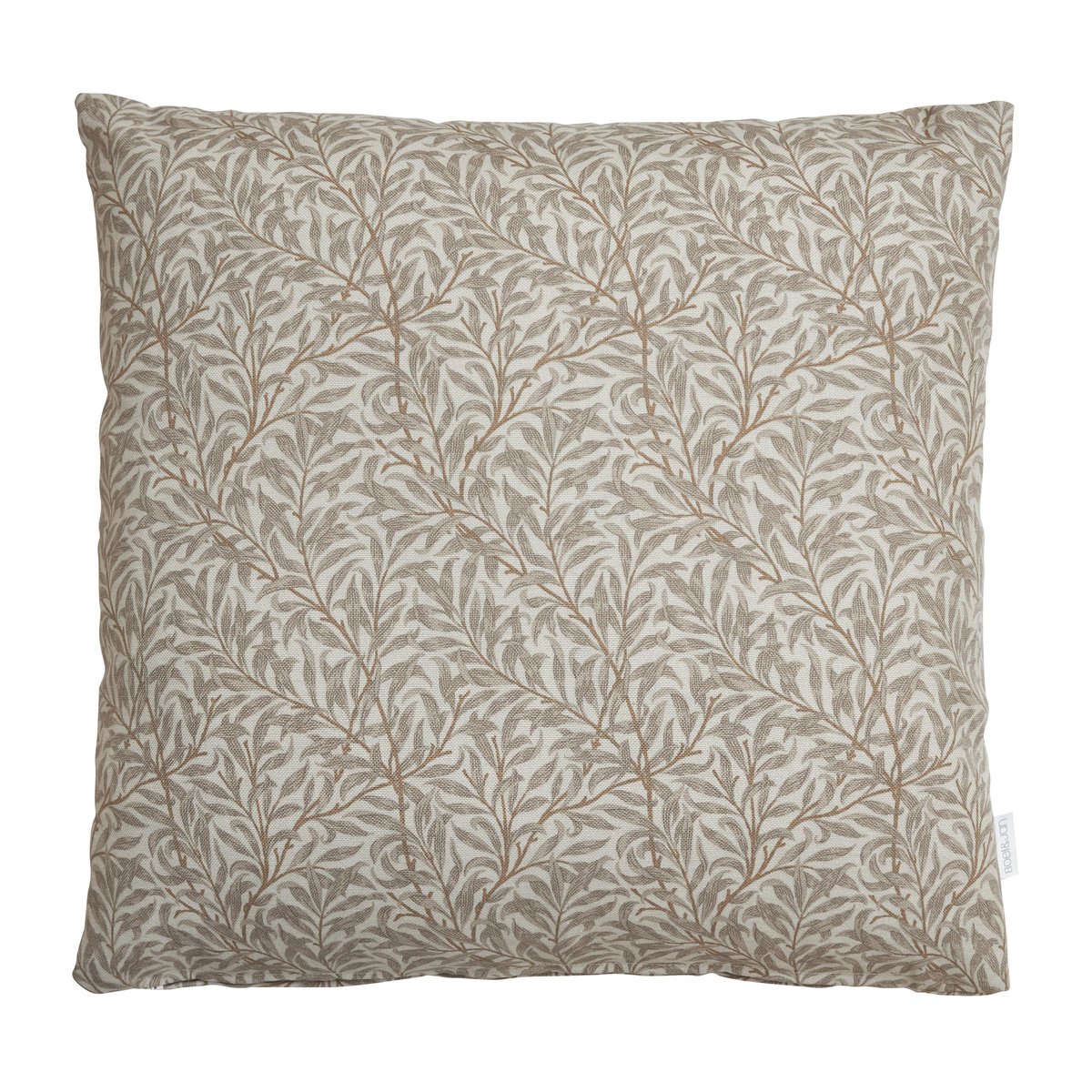 Boel & Jan Ramas Kissenbezug 50 x 50cm Beige/grau | Skandinavisches Design | Bezüge für Zierkissen | Beige